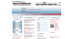 Desktop Screenshot of churchjobsonline.com